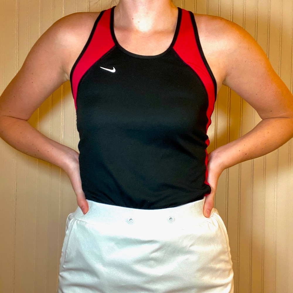 Nike Retro Black & Pink Tank | S